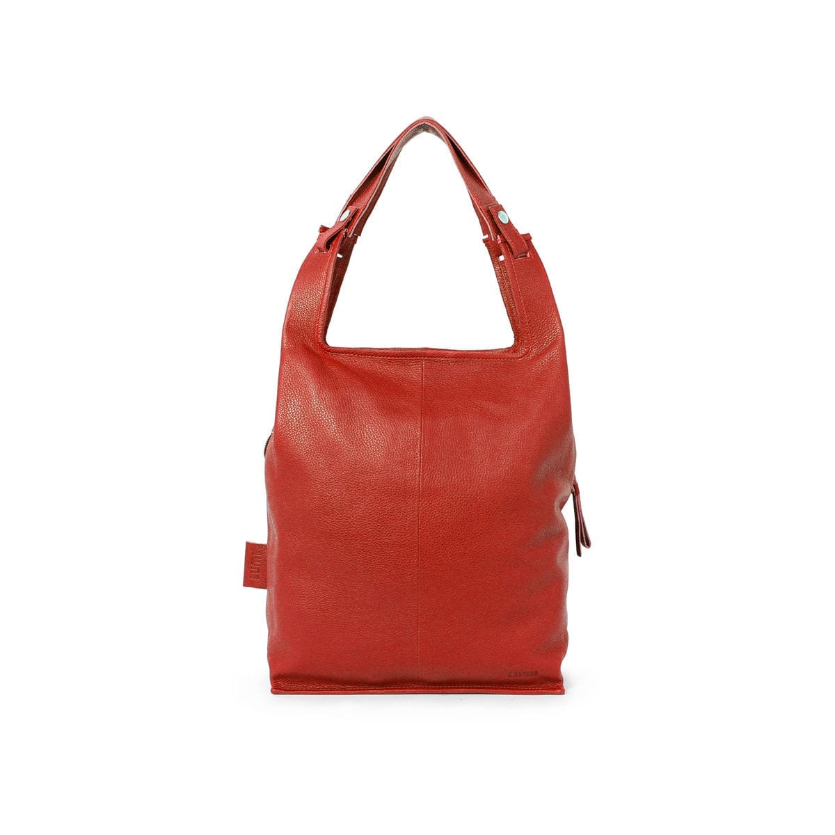 LUMI Supermarket Bag L in red