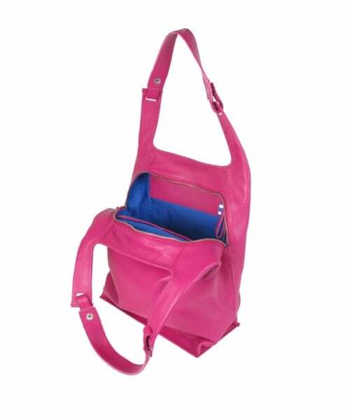 LUMI Classic Supermarket Bag Large, in berry.