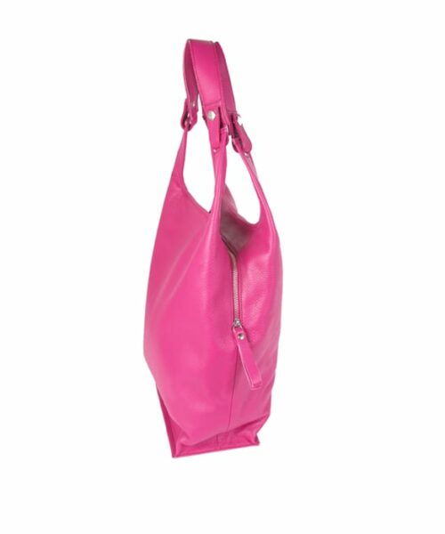 LUMI Classic Supermarket Bag Large, in berry.