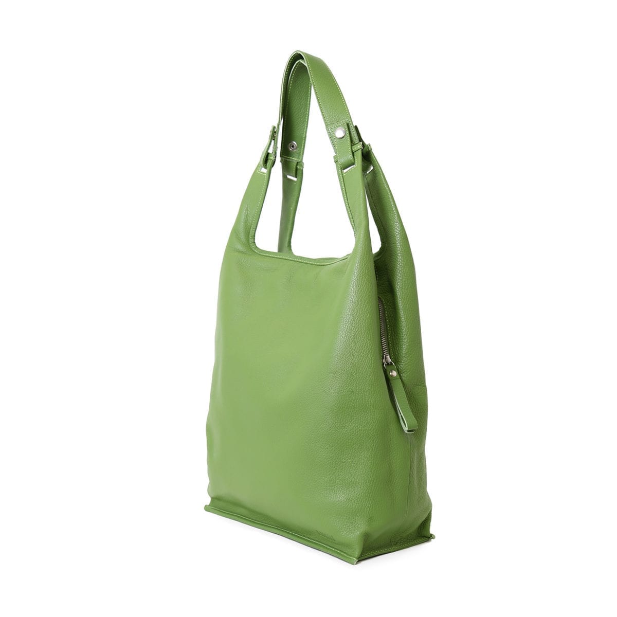 Supermarket Bag Large in bright moss green