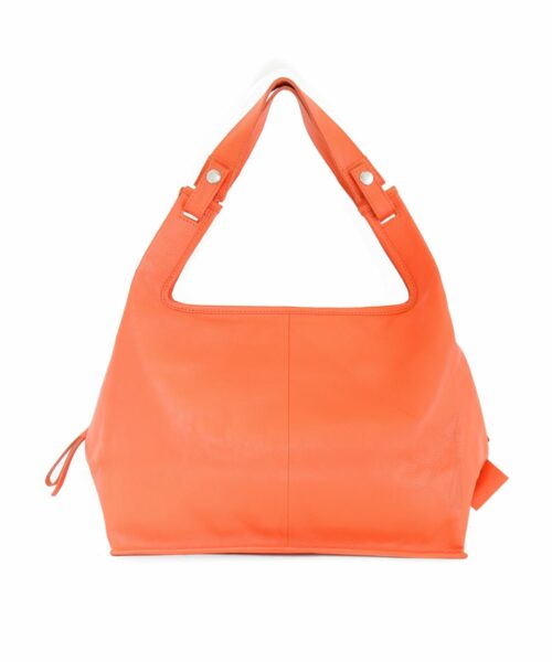 LUMI Supermarket Bag XL in bright light coral.