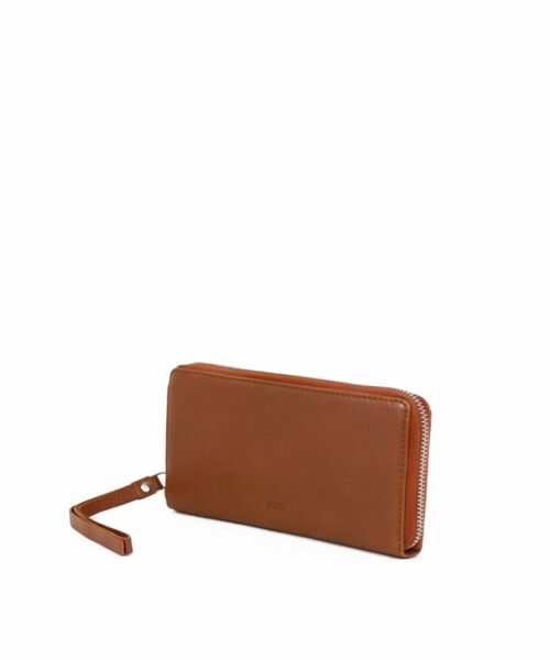 Ziparound Wallet Large Eco Cognac