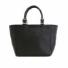 LUMI Jutta East West Tote, in black.
