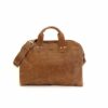 LUMI James Business Bag, in beige, is all about urban functionality. Created using vegetable tanned leather.
