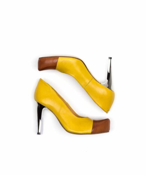 Alternative view of Nuura Pump Yellow Cognac 40 (Outlet)