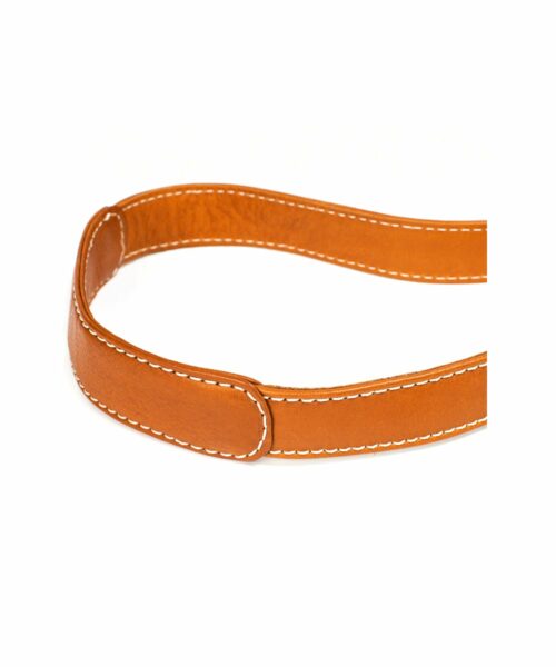 LUMI Katariina Large Bucket Bag, in cognac.