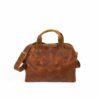 Johan Small Business Bag Cognac