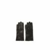 Eveliina Perforated Gloves Black (Outlet)