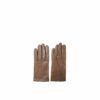 Eveliina Perforated Gloves Brown Small (Outlet)