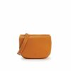 Laila Flat Cross Body Bag Cognac (Outlet)