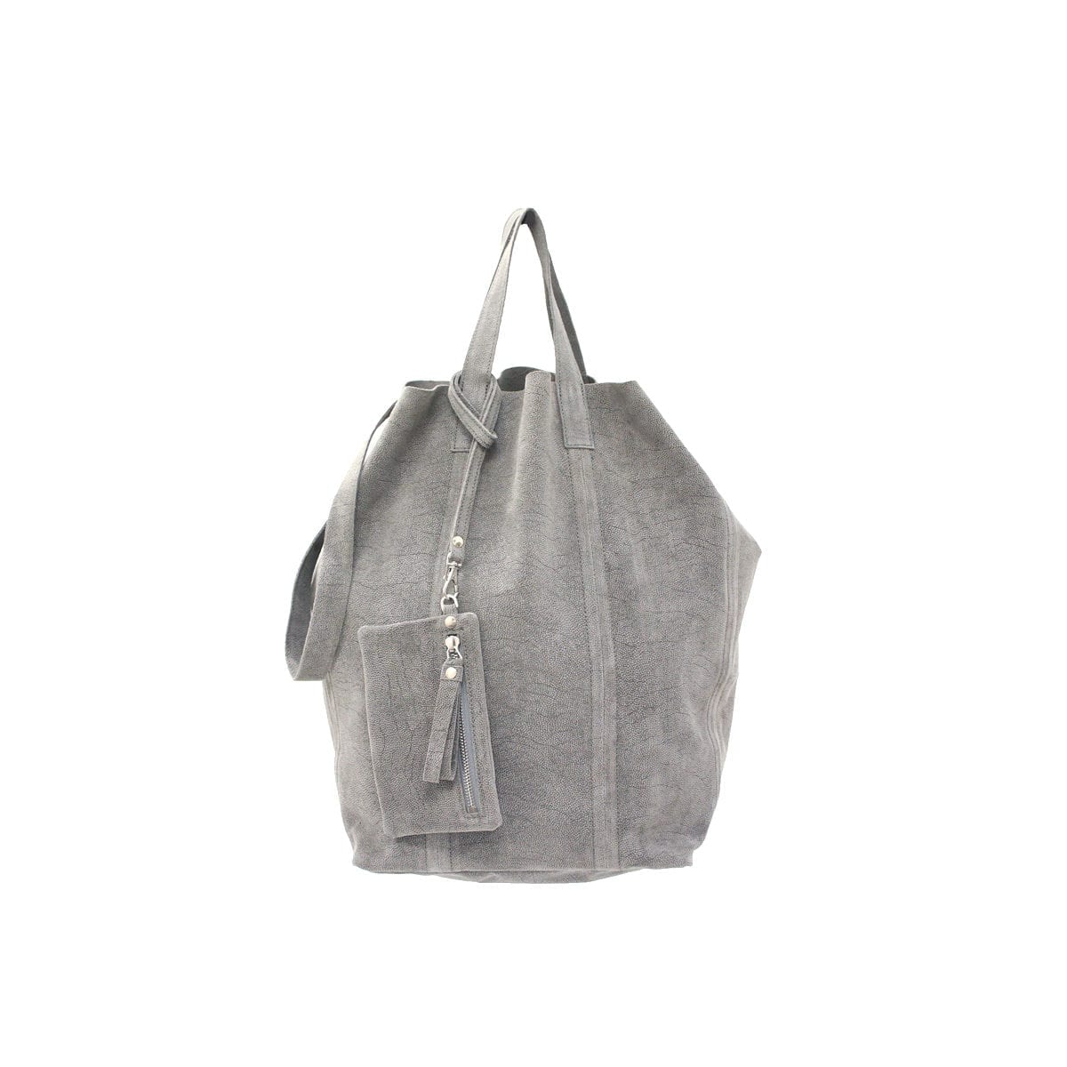 LUMI Linda Large Tote Bubbles, in grey, is from our Limited Edition. Linda makes a perfect accessory for toting around town in style.