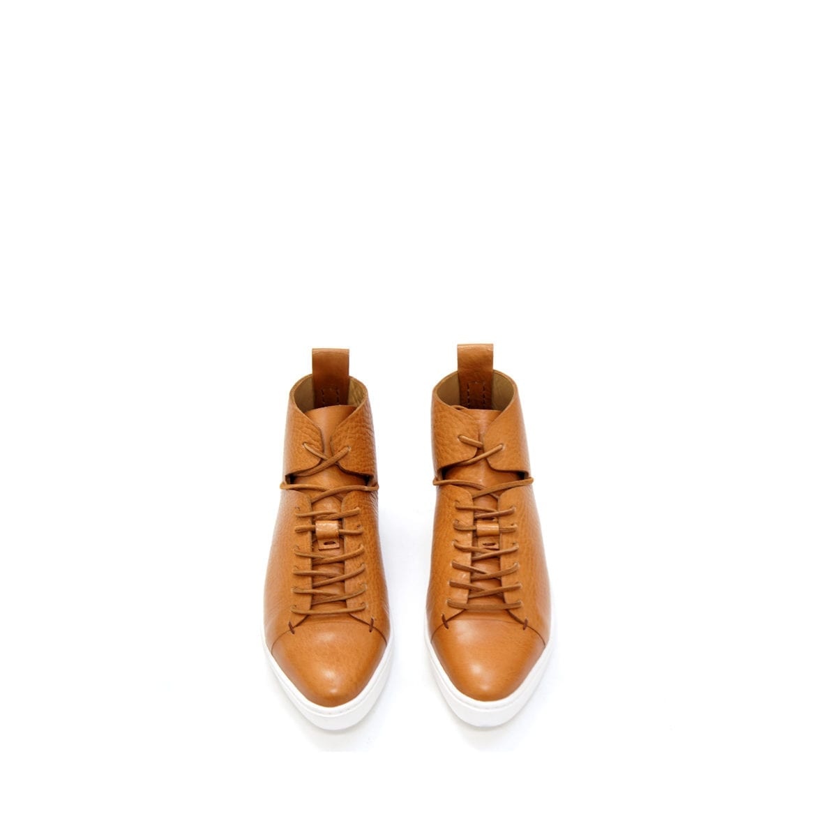 LUMI Tuulia Derby Shoe, in cognac.