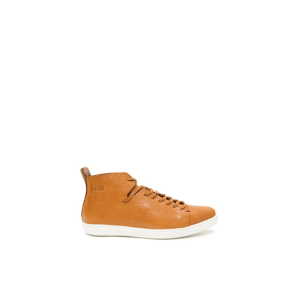 LUMI Tuulia Derby Shoe, in cognac.