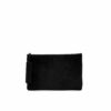 LUMI Ursula Large Clutch Bubbles, in black.