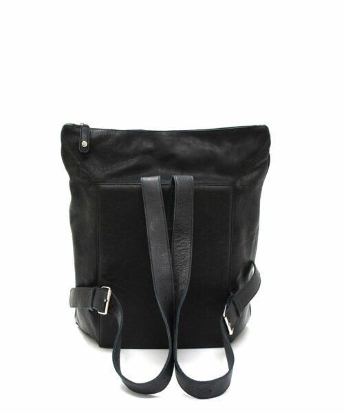 LUMI Oskar Backpack, in black.
