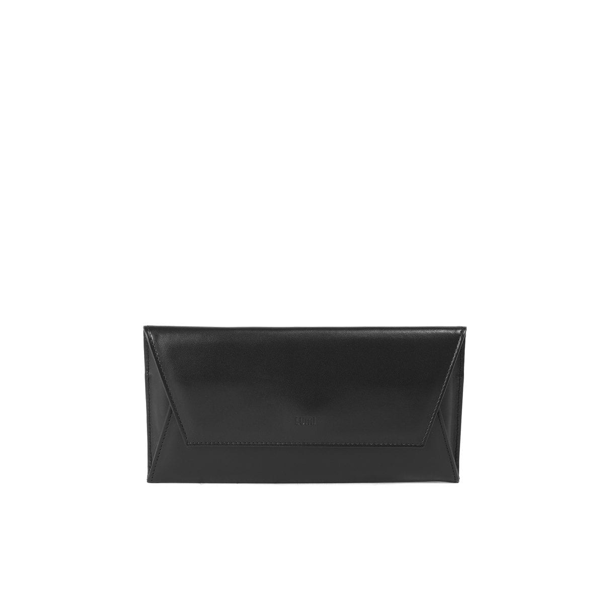 LUMI Talvikki Envelope Wallet, in black.