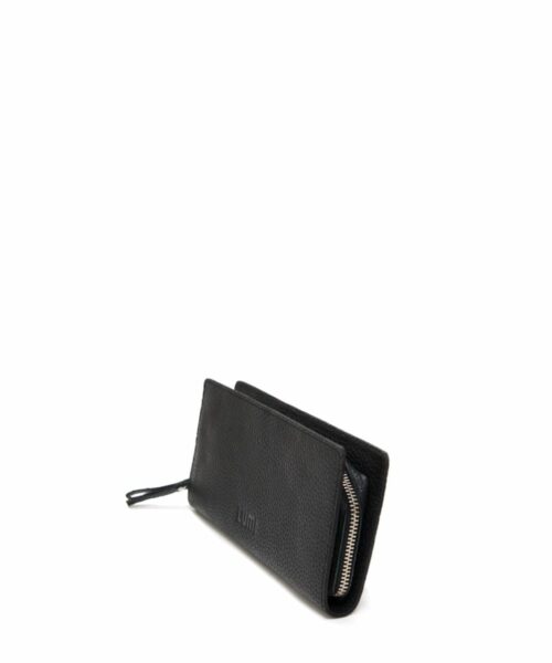 LUMI Supermarket Large Wallet, in black.