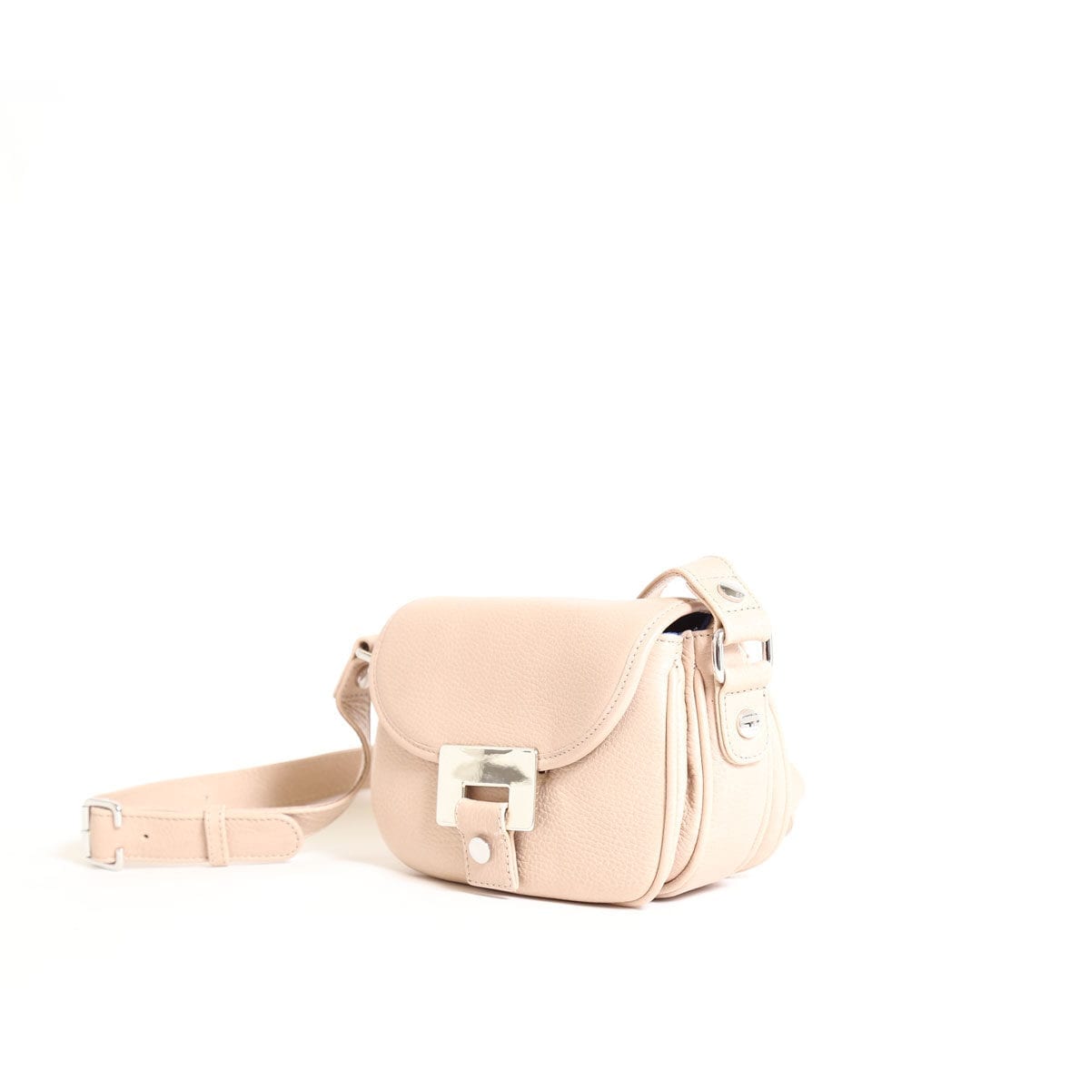 LUMI Olivia Mini Saddler, in peach.
