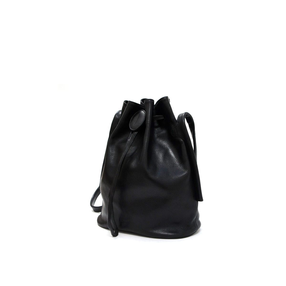 Lumi Verna Large Bucket Bag Black