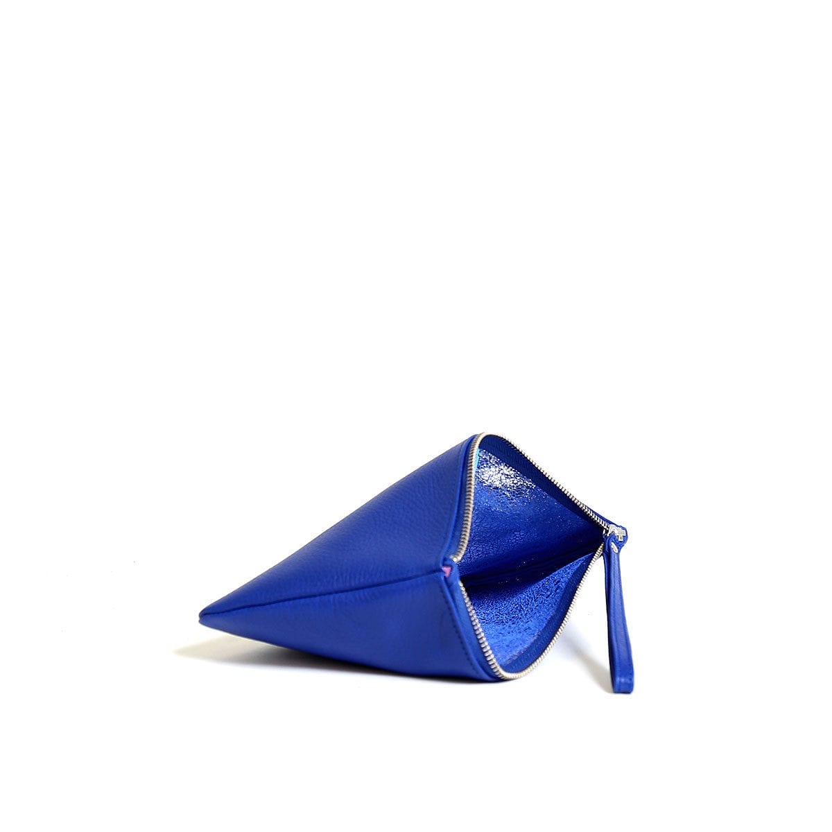LUMI Raili Small Clutch, in blue/silver