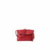 LUMI Stella Pouch Bag, in red, is made of vegetable tanned goat leather