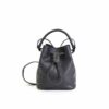LUMI Klara Small Bucket Bag in timeless and elegant black.