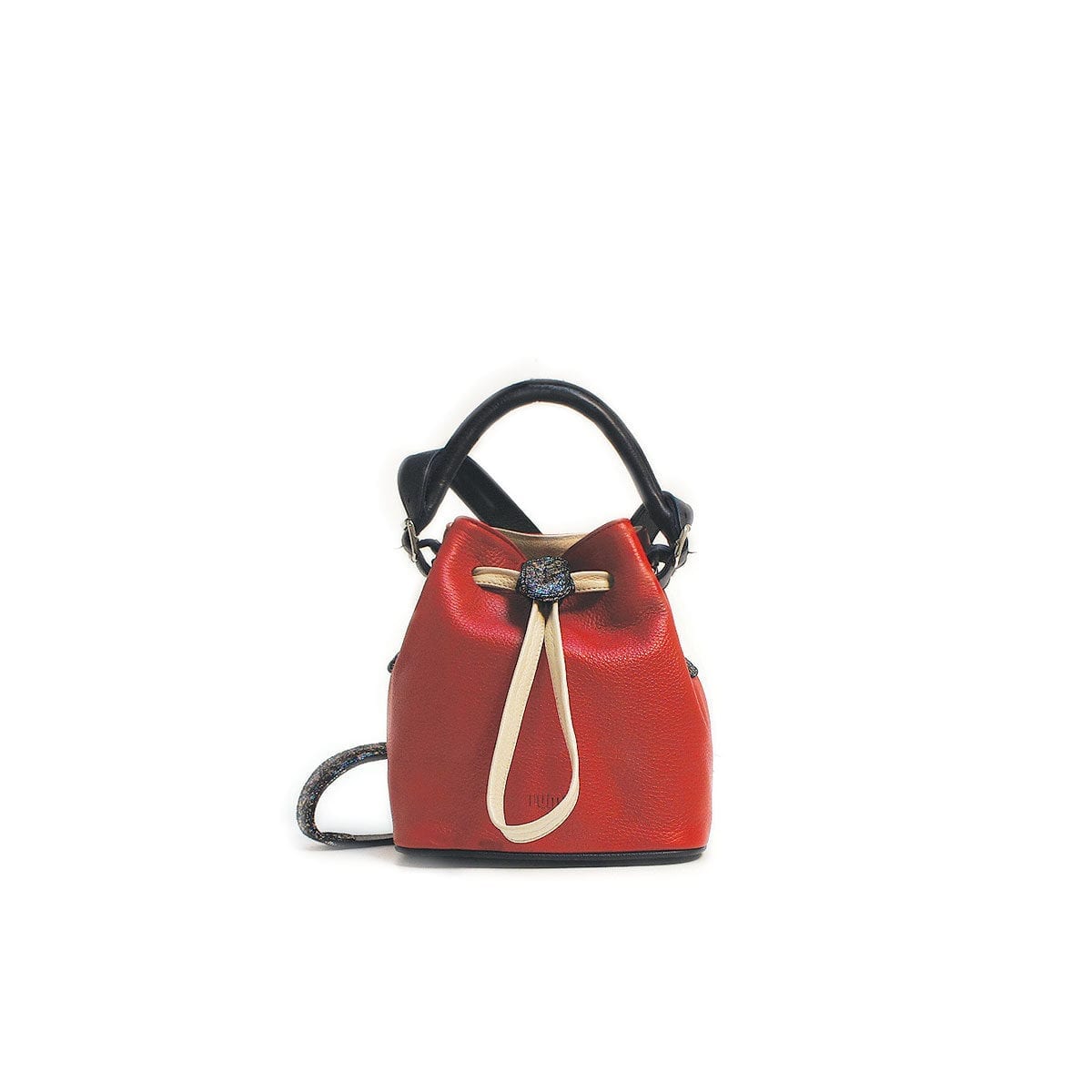 LUMI Klara Small Bucket Bag, in multicolour.