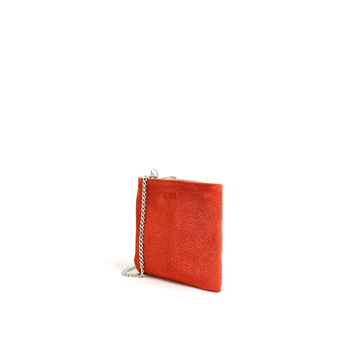LUMI Laura Envelope Clutch, in coral combo.