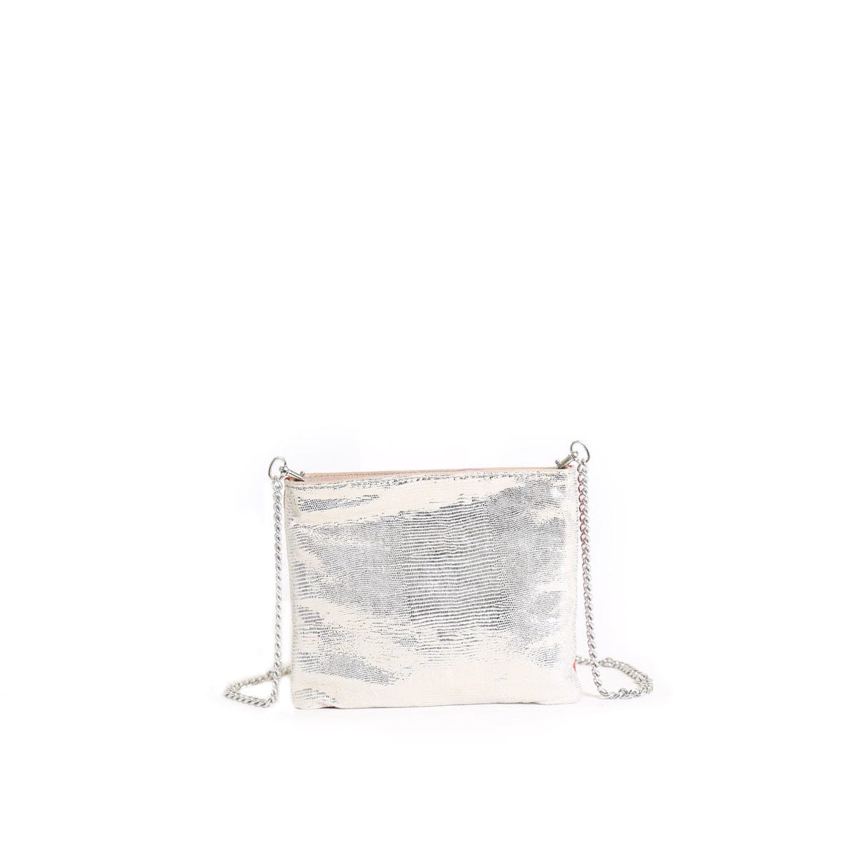 LUMI Laura Envelope Clutch, in coral combo.