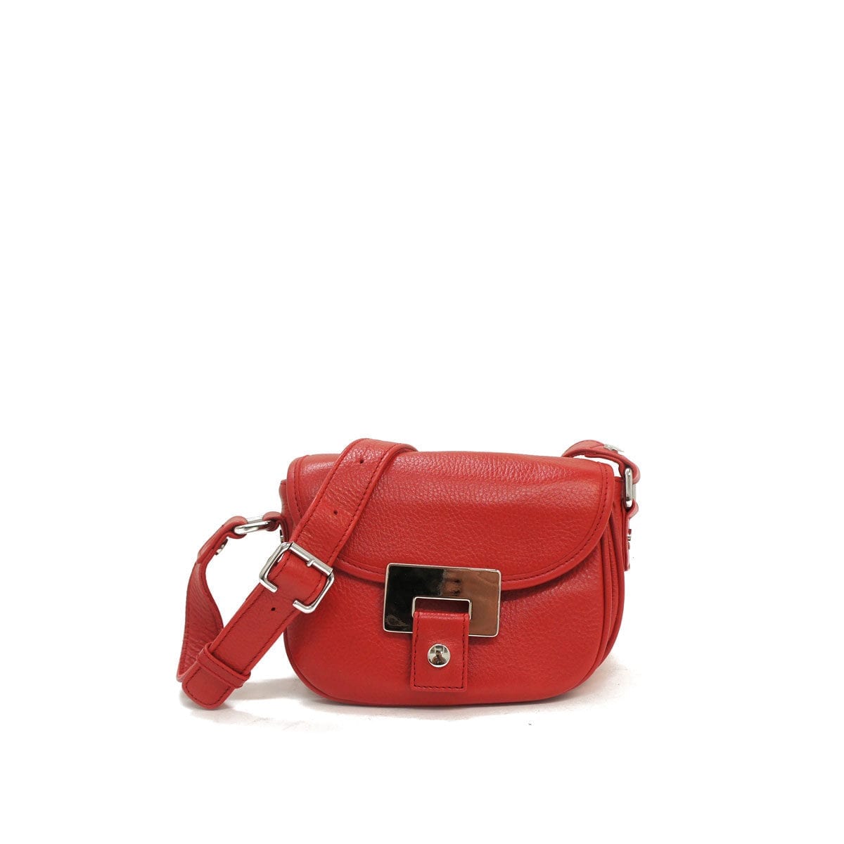 LUMI Olivia Mini Saddler, in red.