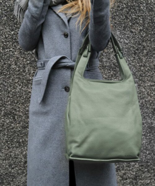 LUMI Supermarket Bag L in Lichen