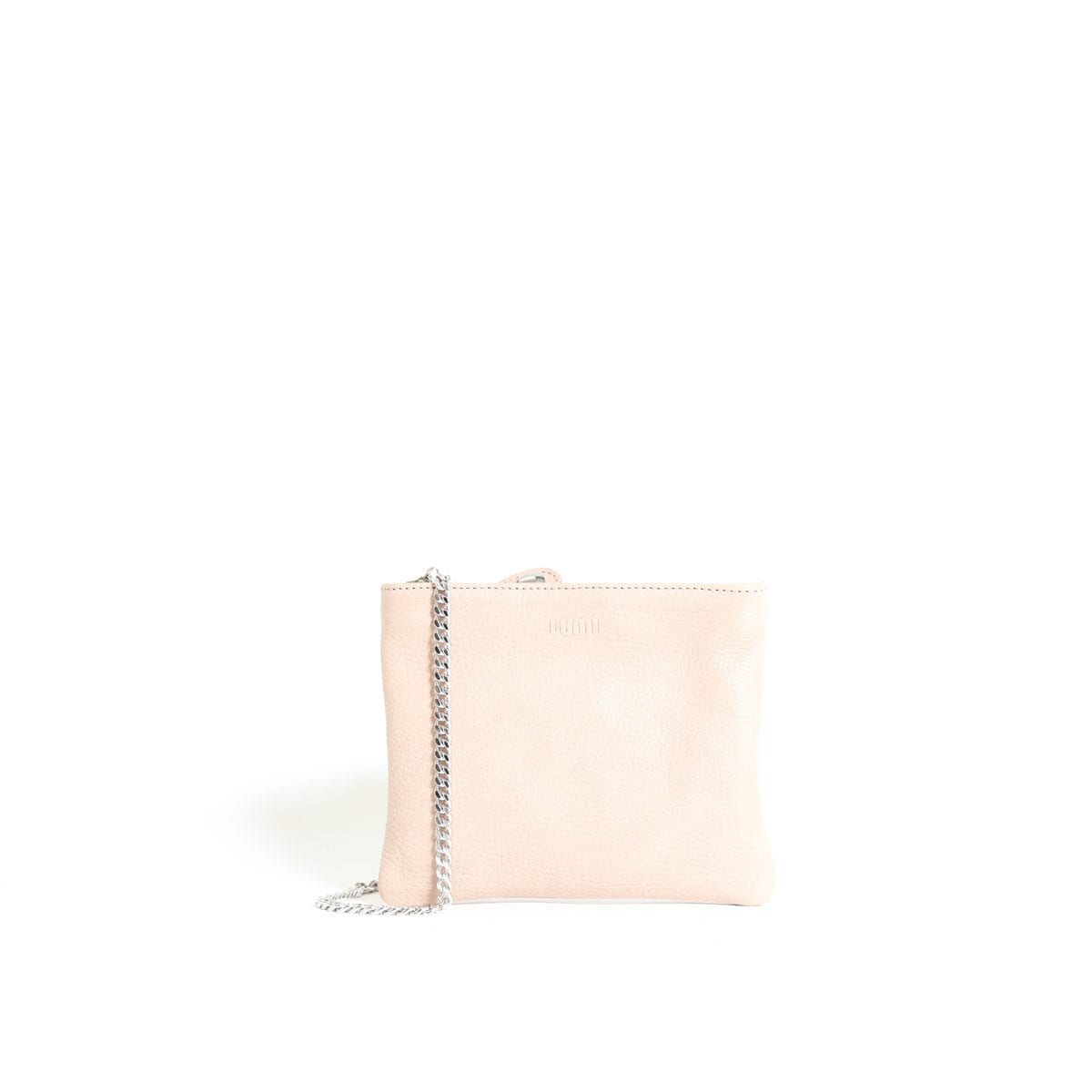 LUMI Laura Envelope Clutch, in peach.