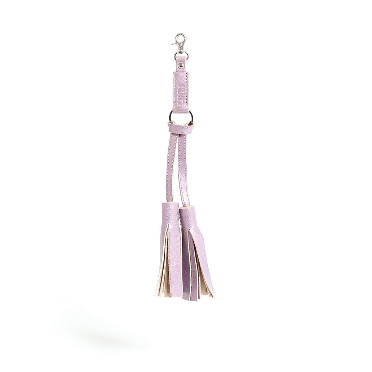 Tiia Tassel, in bougainvillea pink, is made of vegetable tanned goat leather.
