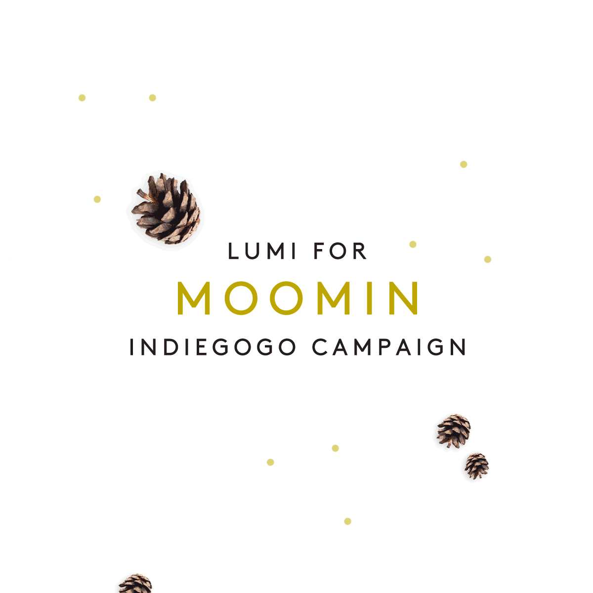 LUMI for MOOMIN Indiegogo Campaign