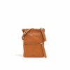 Hilda Double Pouch Cognac