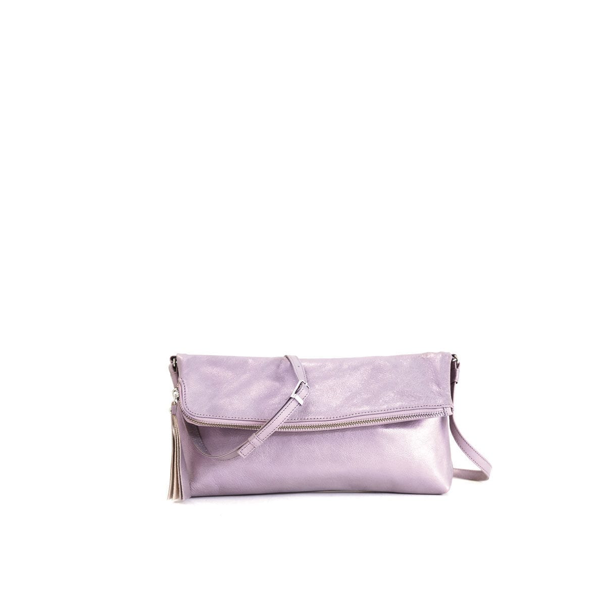 LUMI Stefanie Large Pouch, in bougainvillea pink, is made of vegetable tanned goat leather. Chemical free dyeing.