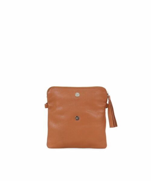 LUMI Stella Pouch Bag Cognac