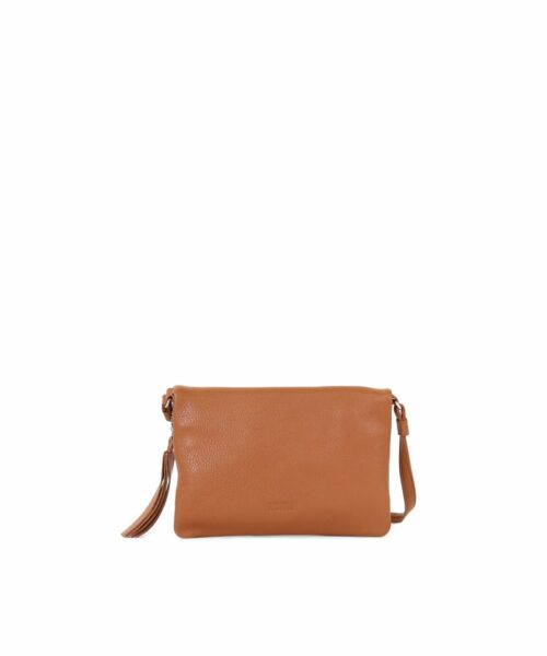 LUMI Stella Pouch Bag Cognac