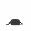 LUMI Jasmin Oval Bag in black.