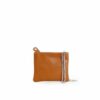 LUMI Laura Envelope Clutch in timeless and elegant toffee colour.