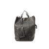 LUMI Linda Large Tote Floater, in black/silver.