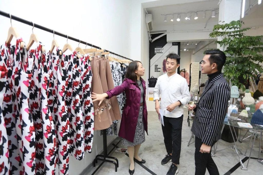 Lumi Accessories at pop up store in Shanghai organized by FinPro and DFO International