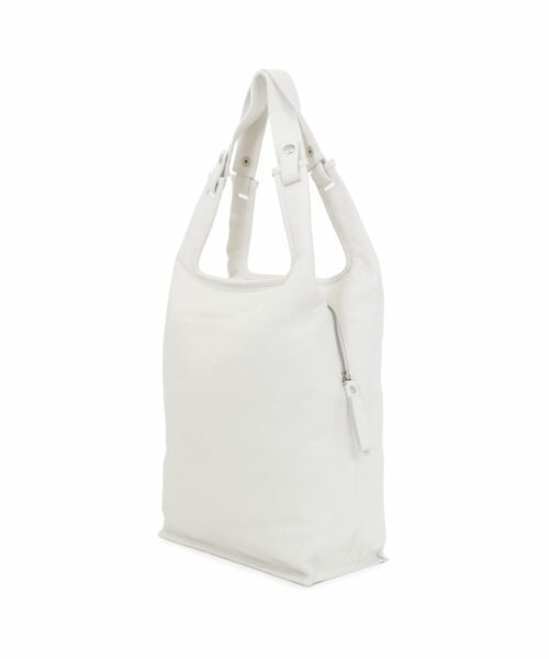 LUMI Large Supermarket Bag in Ice White