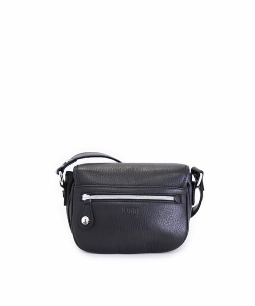 LUMI Olivia Mini Saddler, in black.