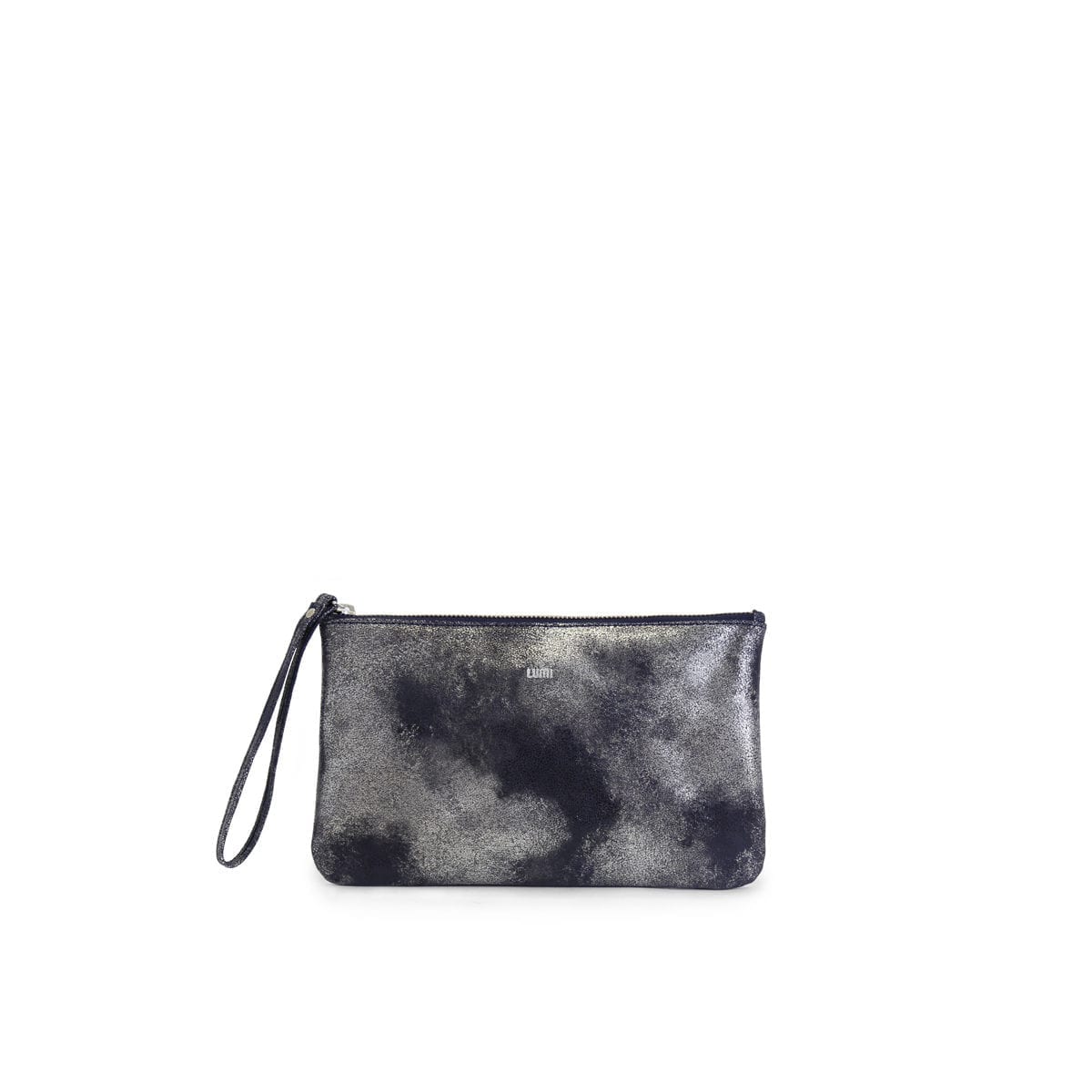 LUMI Raili Small Clutch Navy Shine