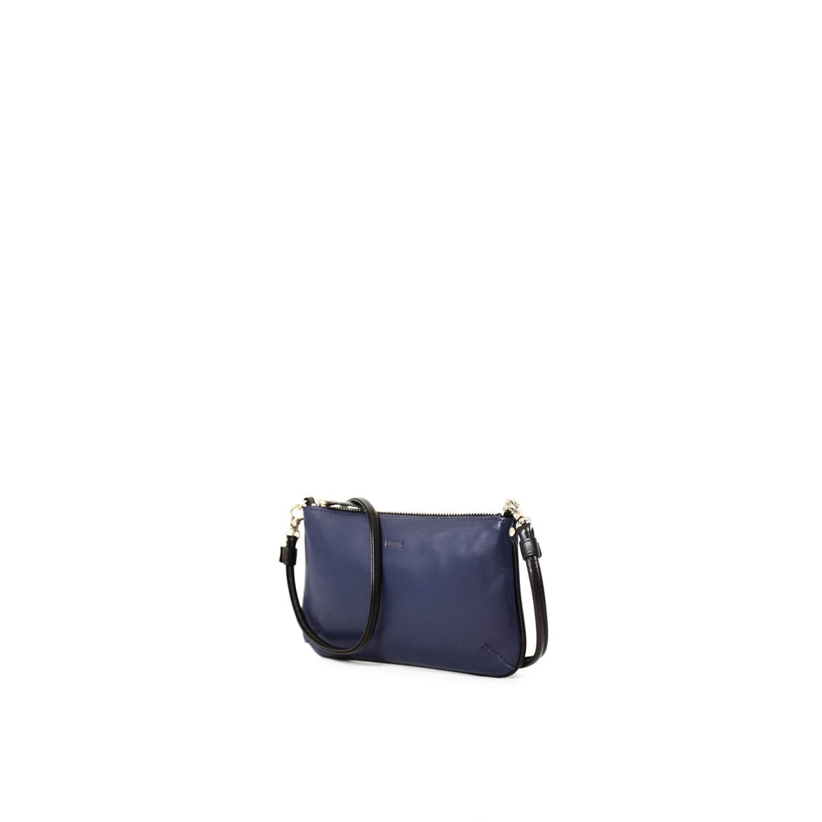 LUMI Maiju Pouchette in Navy Blue/Black.
