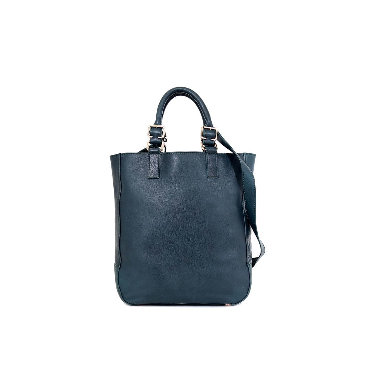 The enchanting Annika Tote in rich green duck colour!