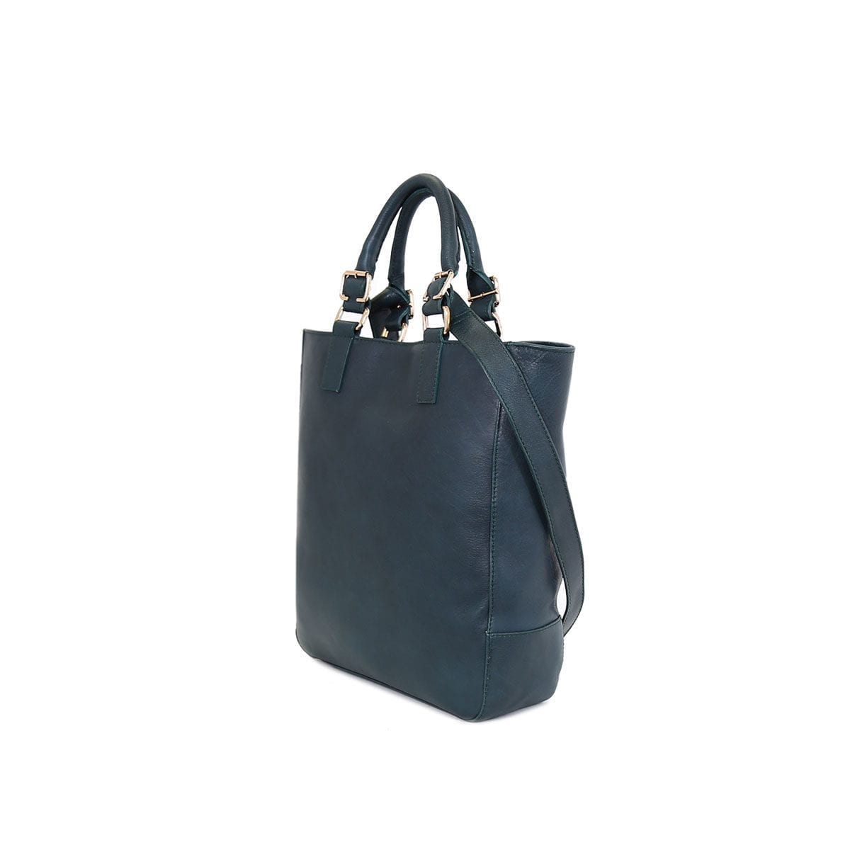 The enchanting Annika Tote in rich green duck colour!