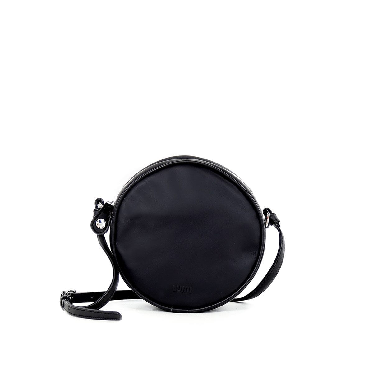 LILA Round Bag black