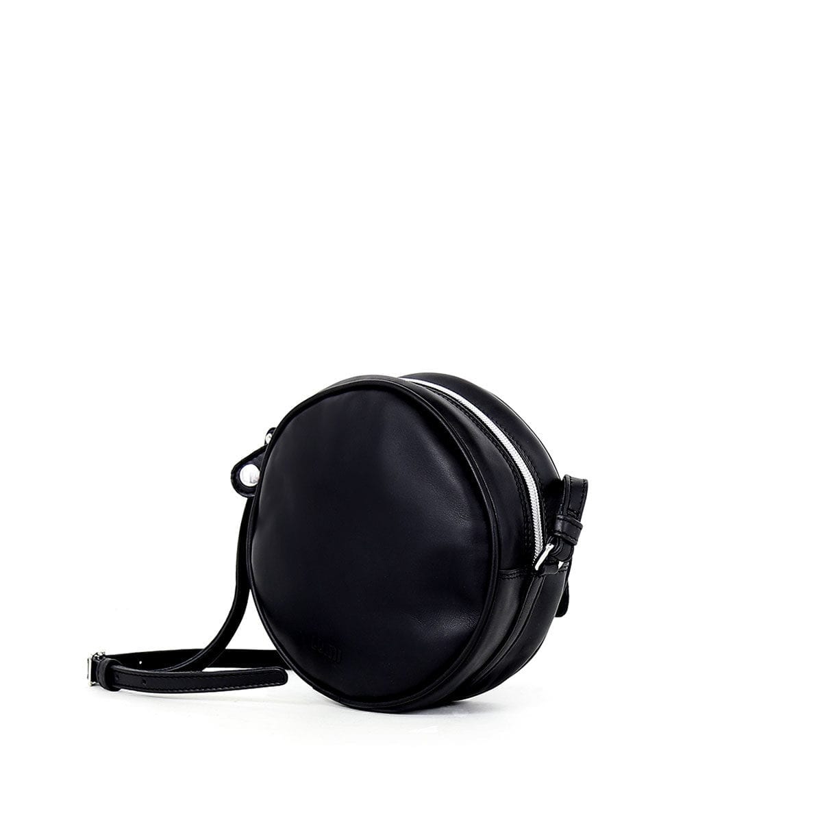 LILA Round Bag black